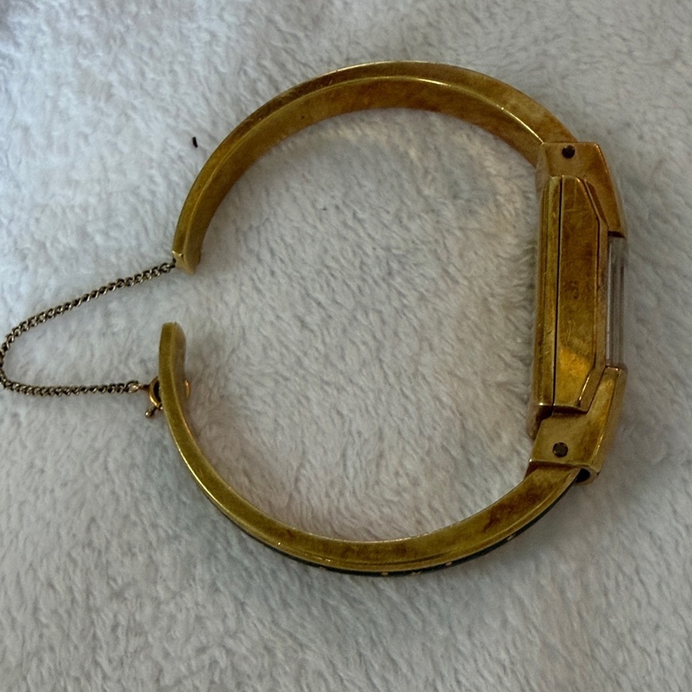 Rovano Gold Watch set in Green Starry Gold Bangle - Picture 5 of 13